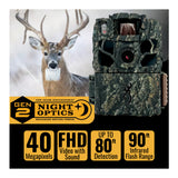 Browning Trail Cameras - Dark Ops FHDR40 with 32GB Memory Card and Card Reader