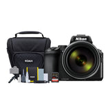 Nikon COOLPIX P950 Digital Camera (Black), Case, Accessories and 128GB SD Card