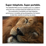 Nikon COOLPIX P950 Digital Camera (Black), Case, Accessories and 128GB SD Card