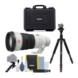 Sony FE 300mm F2.8 GM OSS Full-Frame Telephoto Prime G Master Lens with 5 Feet Tripod Bundle