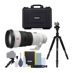 Sony FE 300mm F2.8 GM OSS Full-Frame Telephoto Prime G Master Lens with 5 Feet Tripod Bundle