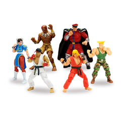 Jada Toys Street Fighter II Set (Ryu, Ken, Dhalsim, M. Bison, Chun Li and Guile)