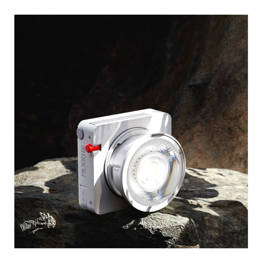 Godox ML100Bi Bi-Color LED Video Light Kit 2 with Light Modifier and Adapter