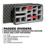 Nanuk 935 Waterproof Wheeled Hard Case with Padded Dividers (Olive)