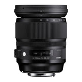 Sigma 24-105mm F4.0 Art DG OS HSM Lens (Nikon F-Mount) with Software and 64GB Memory Card