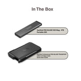 Sandisk Professional 4 TB Pro-Blade SSD MAG NvME with Pro-Blade Transport (0 TB)
