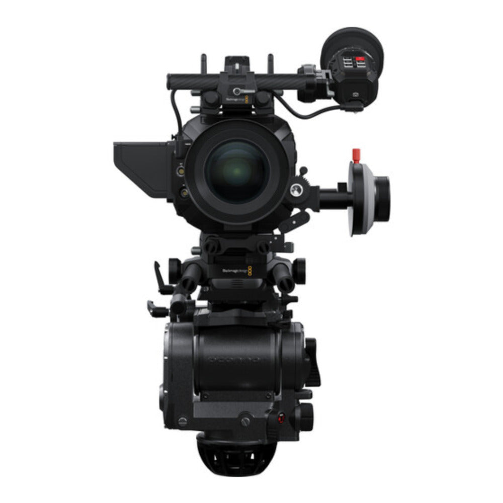 Blackmagic Design URSA Cine 12K LF Camera with EVF Top Handle Kit (PL Mount, Black)