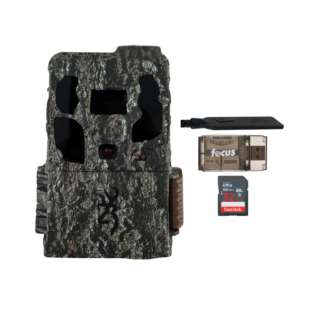 Browning Trail Cameras - Defender Wireless Pro Scout Max HD Trail Camera Bundle