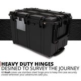 Koah Weatherproof 32 Inch Transport Roller Hard Case with Customizable Foam (Open Box)