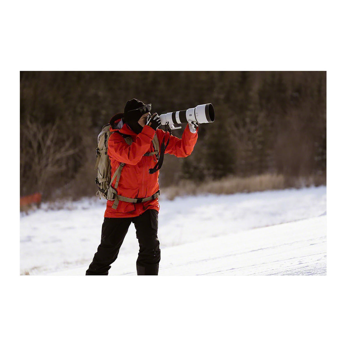 Sony FE 400-800mm f/6.3-8 G OSS Lens with Weatherproof Hard Case Bundle