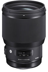 Sigma 85mm f/1.4 DG HSM Art Lens for Nikon F + Corel Software + SanDisk 64GB Memory Card Kit