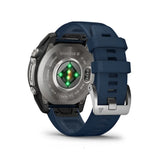 Garmin quatix 8 AMOLED Marine GPS 47mm Smartwatch (Titanium/Captain Blue)