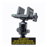 TenPoint Axis XL Carbon Fiber Hunting Tripod  Adjustable and Compact (Black)