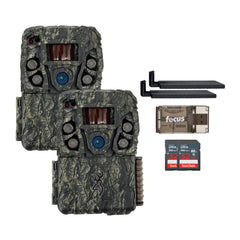 Browning Trail Cameras - Defender Wireless Vision Pro HD AI 46MP (2-Pack) Bundle