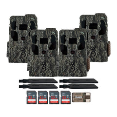 Browning Trail Camera - Defender Wireless Pro Scout Max HD AI (4-Pack) Bundle