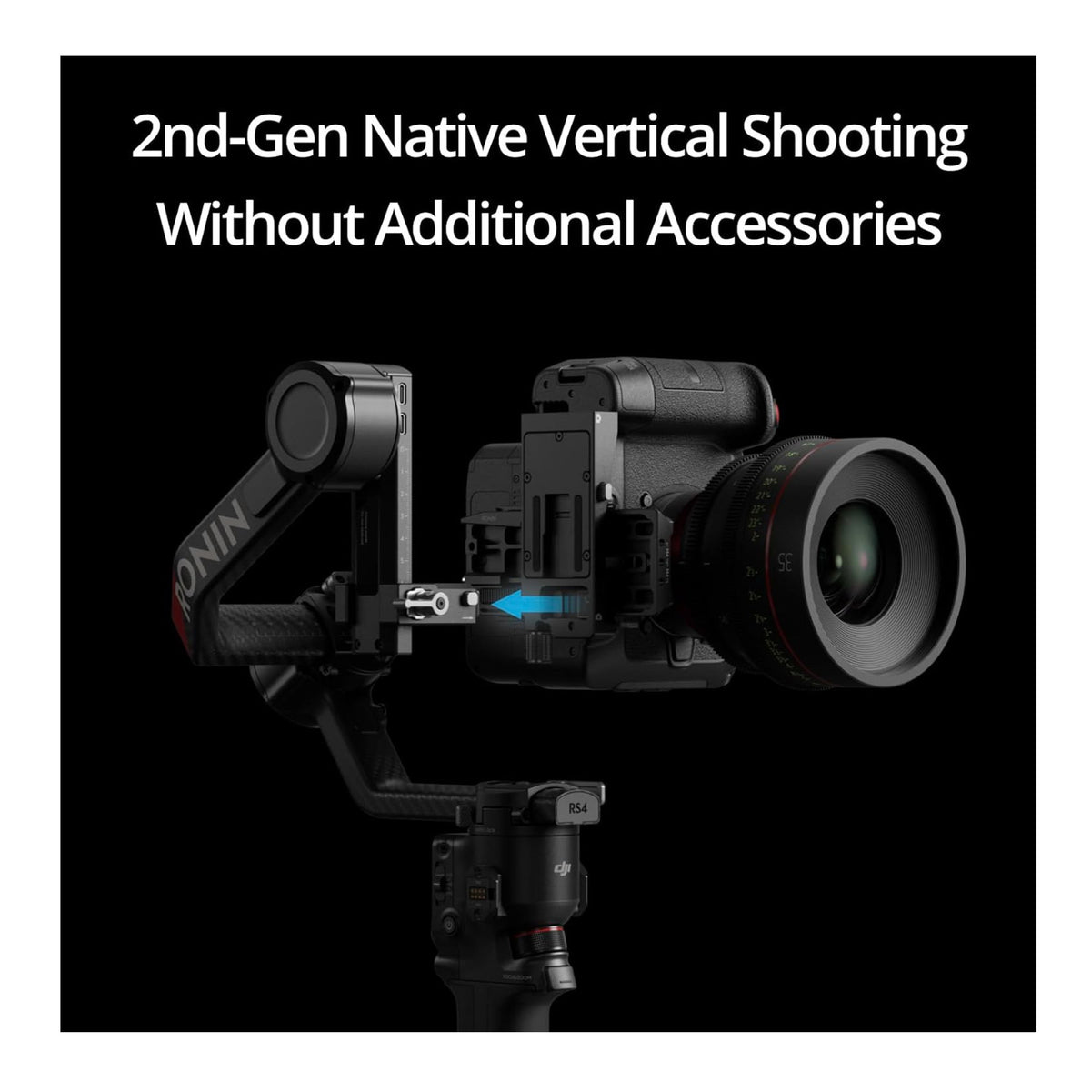 DJI RS 4 Pro Combo with Waterproof Soft Carrying Case Bundle