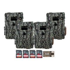 Browning Trail Cameras - Command Ops Elite 40MP (4-Pack) with Accessories Bundle