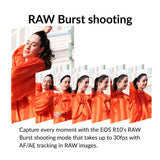 Canon EOS R10 Mirrorless Camera with RF-S 18-45mm Lens Kit and Accessories