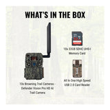 Browning Trail Camera - Defender Wireless Vision Pro HD AI 46MP (10-Pack) Bundle