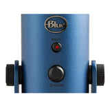 Blue Microphones Yeti USB Microphone (Midnight Blue) with 4-Port USB 3.0 Hub and Pop Filter