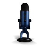 Blue Microphones Yeti USB Microphone (Midnight Blue) with Studio Stand Bundle
