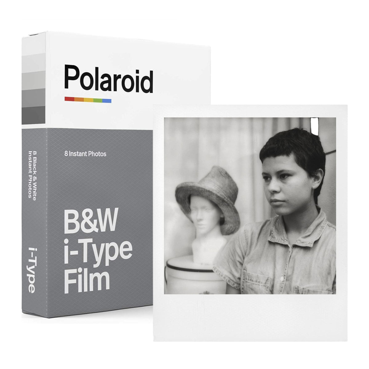 Polaroid Flip Instant Camera with Sonar Autofocus (White) with Film and Film Kit