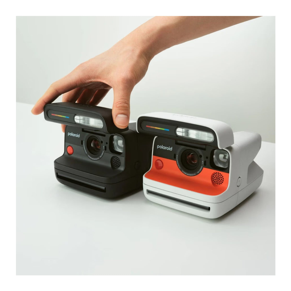 Polaroid Flip Instant Camera with Sonar Autofocus with Accessories Kit (Black)