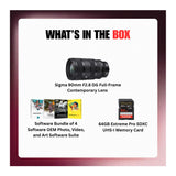 Sigma 28-45mm F1.8 Maximum Aperture DG DN Art Lens (L Mount) Bundle