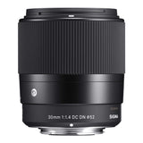 Sigma 30mm f/1.4 Contemporary DC DN Prime Lens (Canon EF-M Mount) Bundle