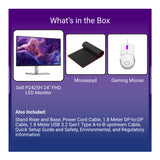 Dell P2425H 24-in. FHD LED Monitor 16:9 with Gaming Mouse and Extended Mouse Pad