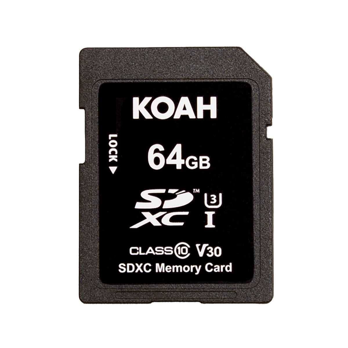 Koah Ultimate 64GB SDHC Memory Card Class10 U3 V30 UHS-I High-Speed Storage