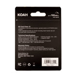 Koah Ultimate 64GB SDHC Memory Card Class10 U3 V30 UHS-I High-Speed Storage (Open Box)