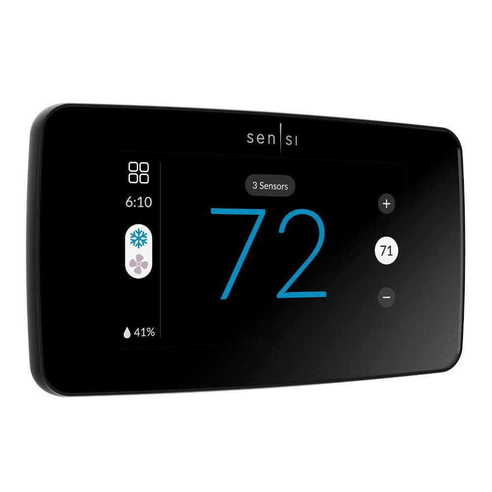 Emerson Sensi Touch 2 Smart Thermostat (Black Beveled Edge)