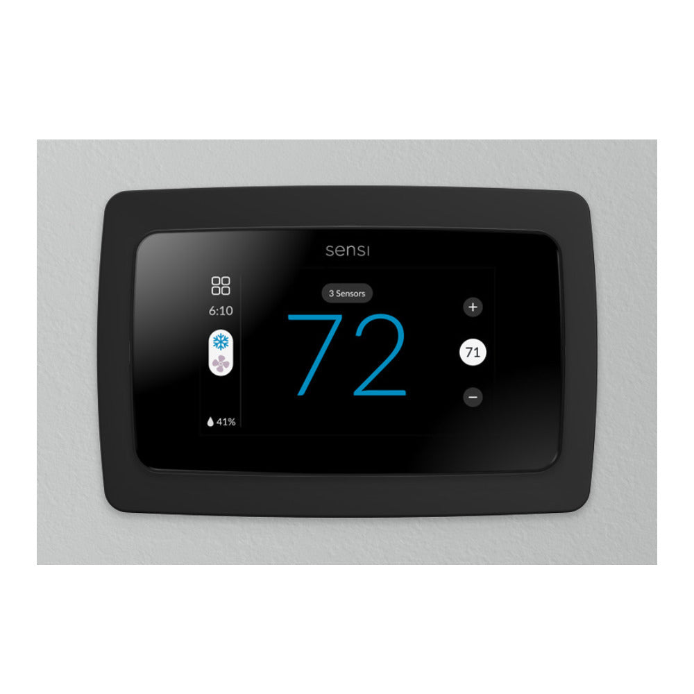Emerson Sensi Touch 2 Smart Thermostat (Black Beveled Edge)
