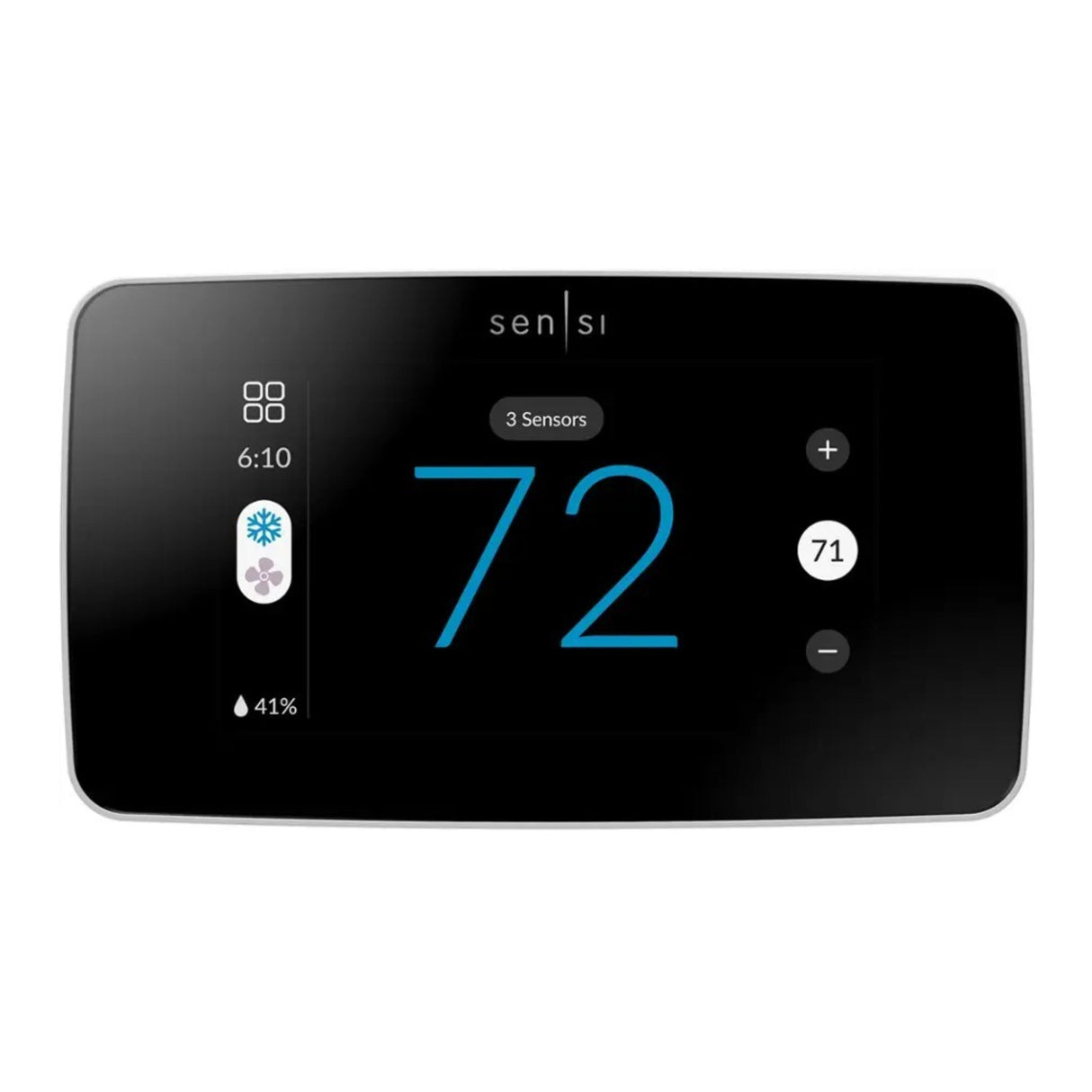 Emerson Sensi Touch 2 Smart Wi-Fi Thermostat (White Beveled Edge)