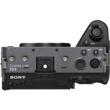 Sony FX3A Full-Frame Cinema Camera 4K 120p, BIONZ XR S-Cinetone Cinema Line Body (Open Box)