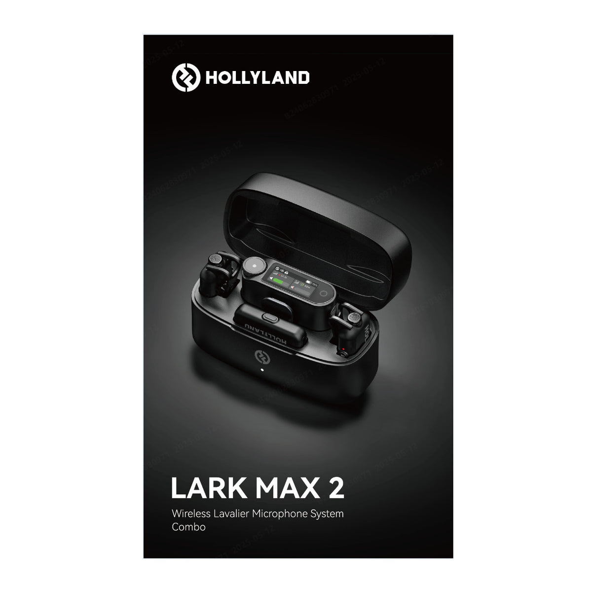 LARK MAX 2 Combo Wireless Microphone System with 32-bit Float Recording (Space Gray)
