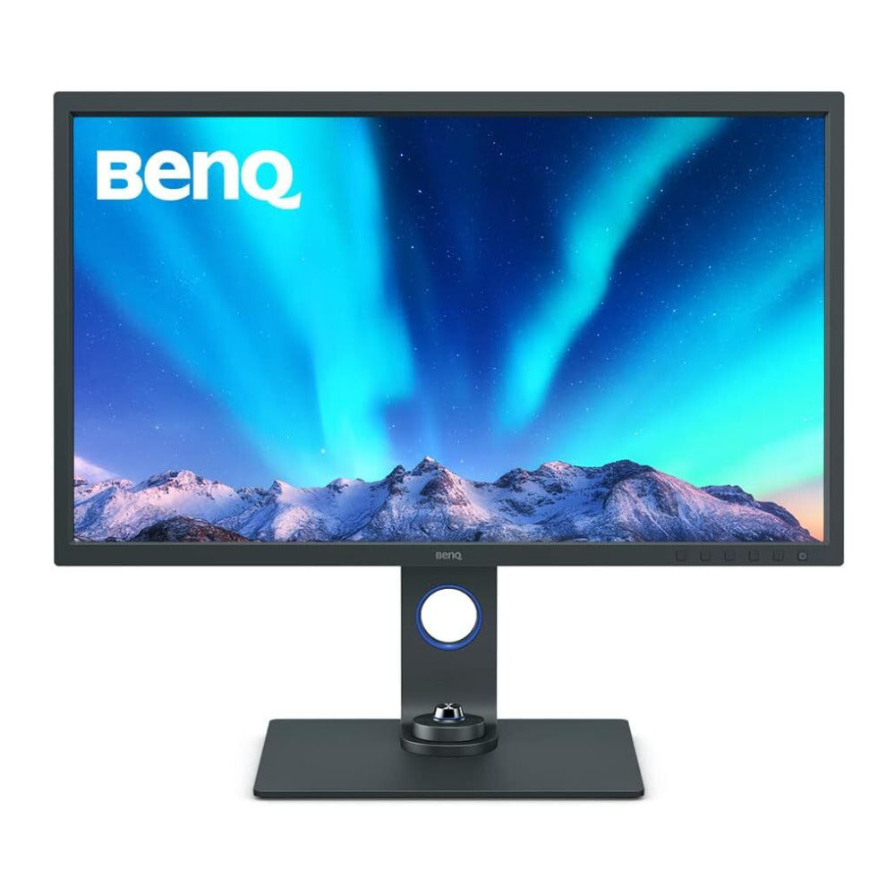 BenQ SW321C 32-Inch 4K UHD Monitor – Hardware Calibration with IPS Display for Photo Editing (Black)