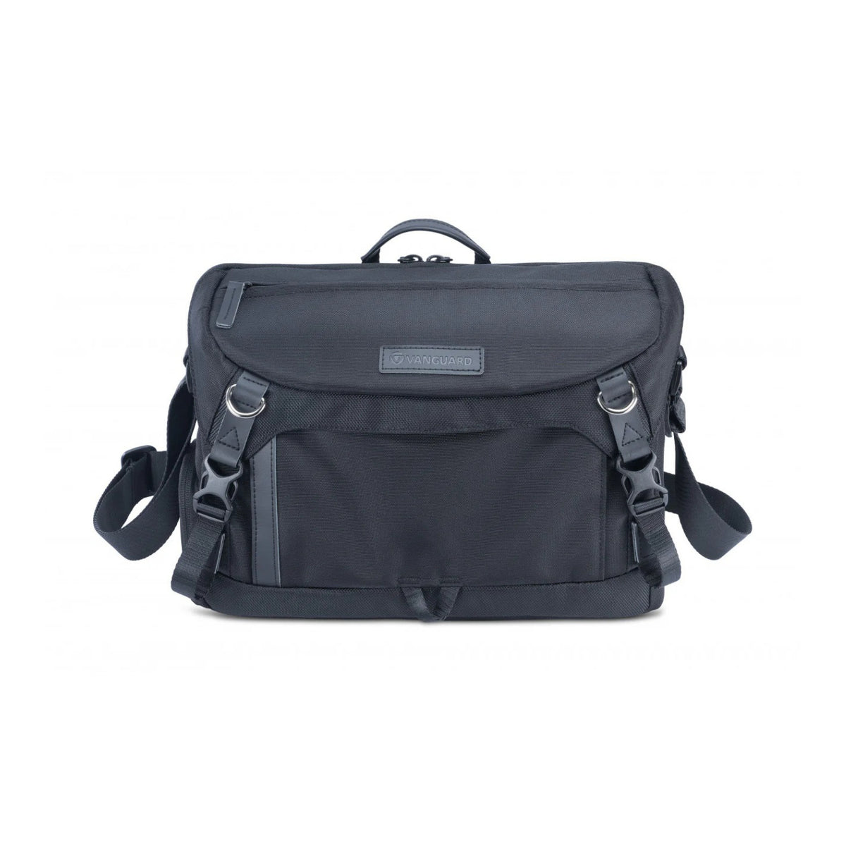 VANGUARD VEO GO34M BK Shoulder Bag for Cameras, Weather-Resistant with Padded Protection (Black)