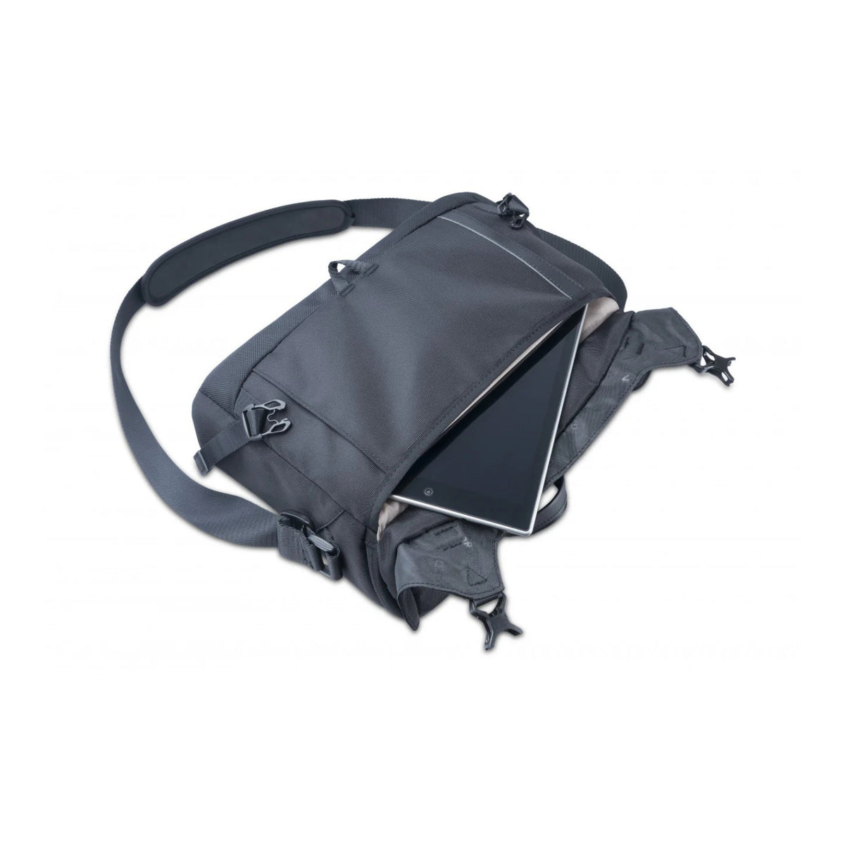 VANGUARD VEO GO34M BK Shoulder Bag for Cameras, Weather-Resistant with Padded Protection (Black)