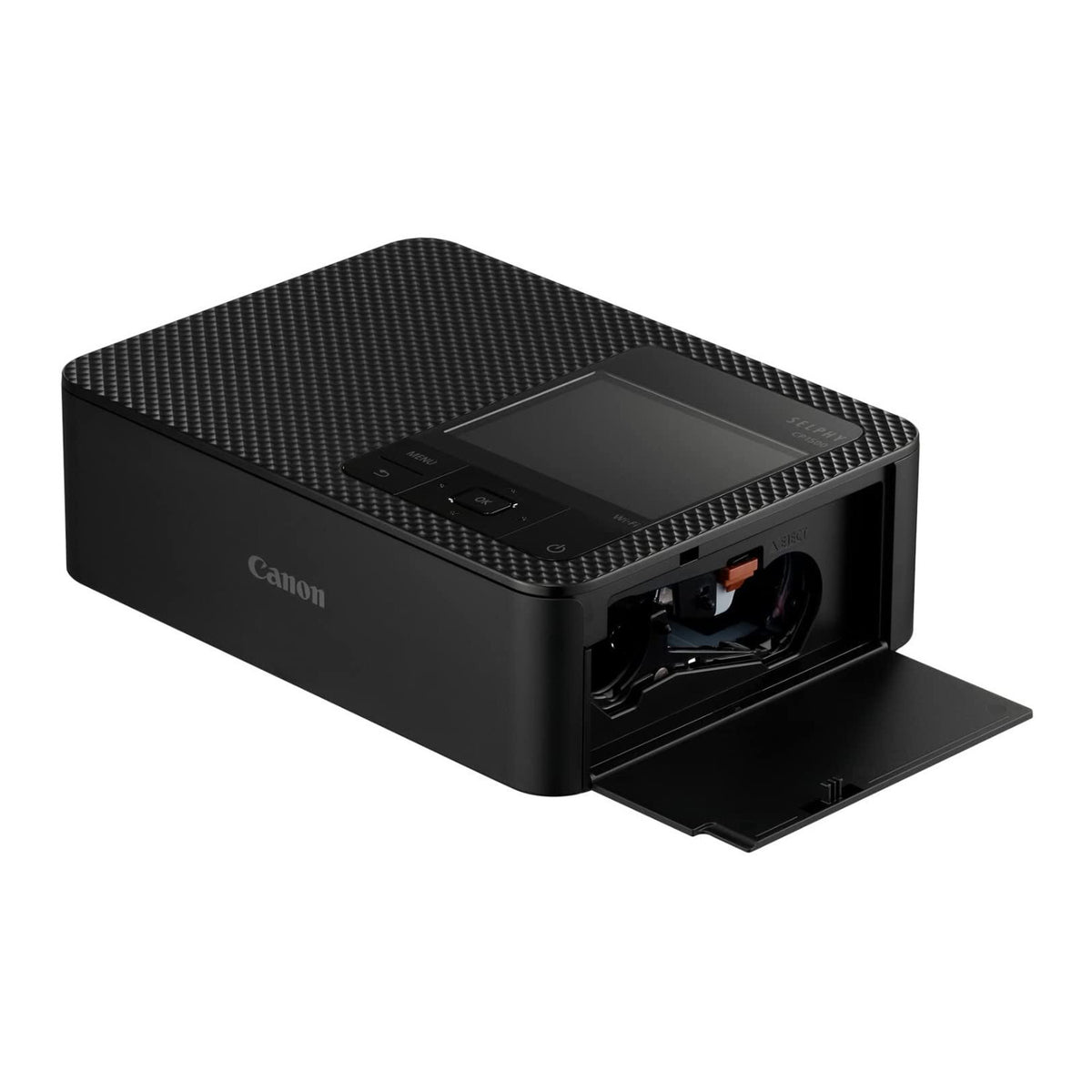 Canon Selphy CP1500 Wireless Photo Printer (Black) with Card Reader Bundle