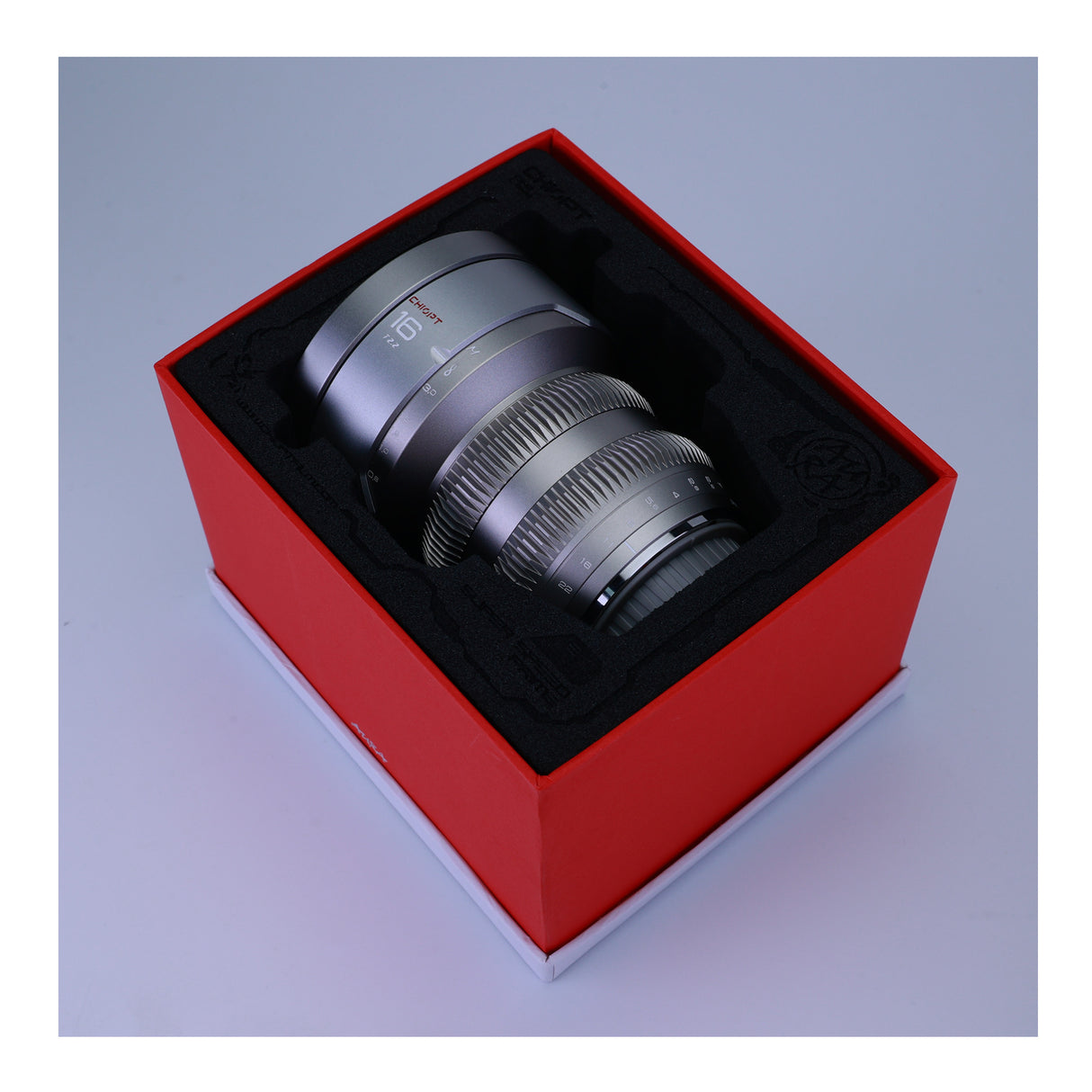 CHIOPT AURA 16mm T2.2 Cinema Lens (Sony E-Mount) Full-Frame with Cine Prime and Manual Focus