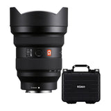 Sony FE 12-24mm f/2.8 G Master Full-Frame Ultra-Wide Zoom Lens (Black) with Weatherproof Hard Case