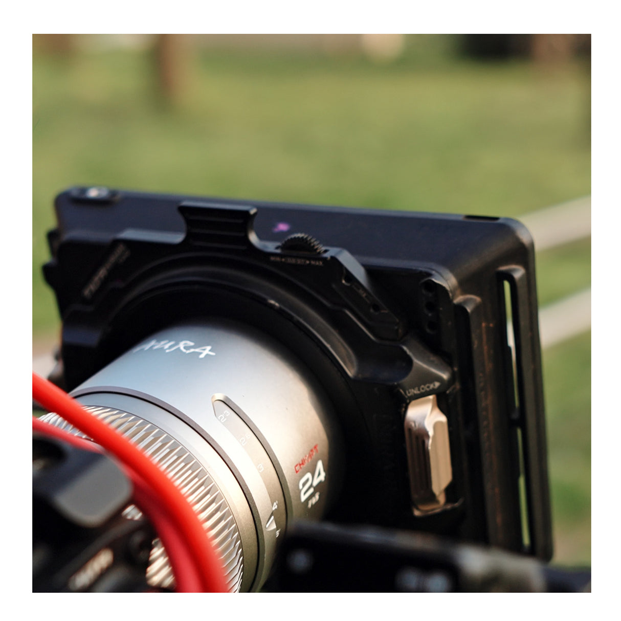 CHIOPT AURA 24mm T1.5 Cinema Lens (Canon RF) Full-Frame Wide-Angle Prime with Superfast Aperture