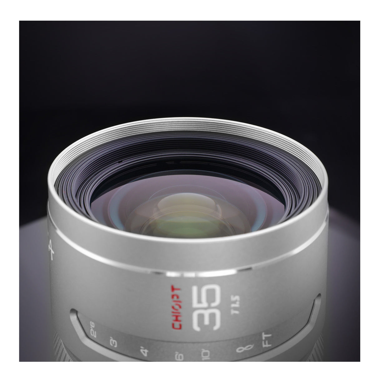 CHIOPT AURA 35mm T1.5 Cinema Lens (Leica L) Full-Frame with Superfast Aperture and Low Distortion