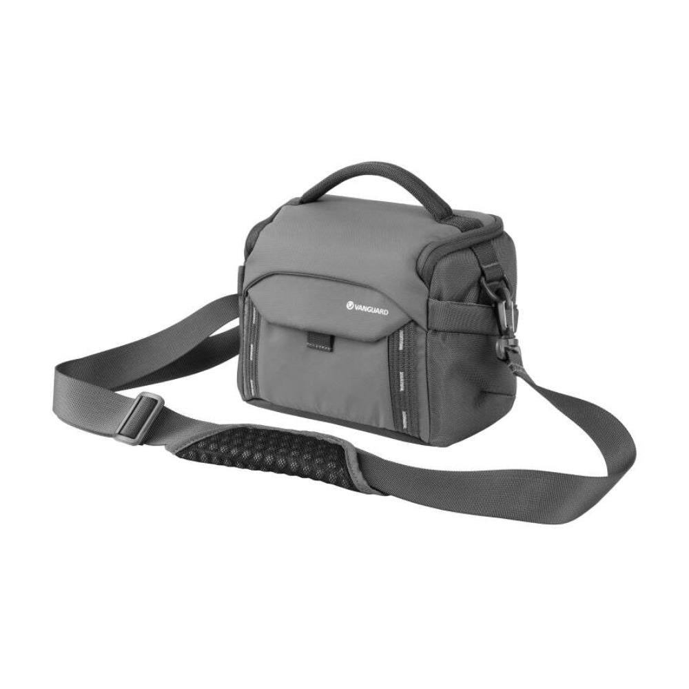 Vanguard VEO Adaptor 24M Camera Shoulder Bag, Water Resistant Material with Waterproof Zipper (Gray)