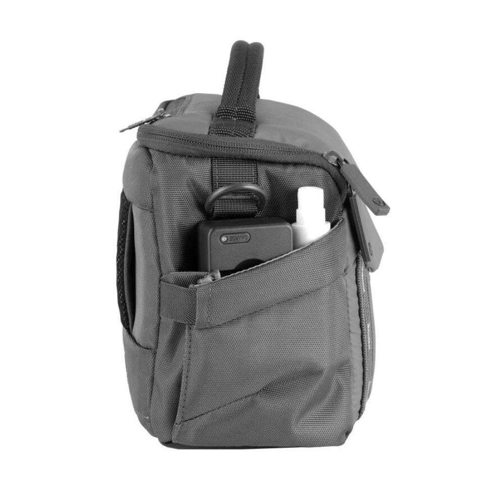 Vanguard VEO Adaptor 24M Camera Shoulder Bag, Water Resistant Material with Waterproof Zipper (Gray)