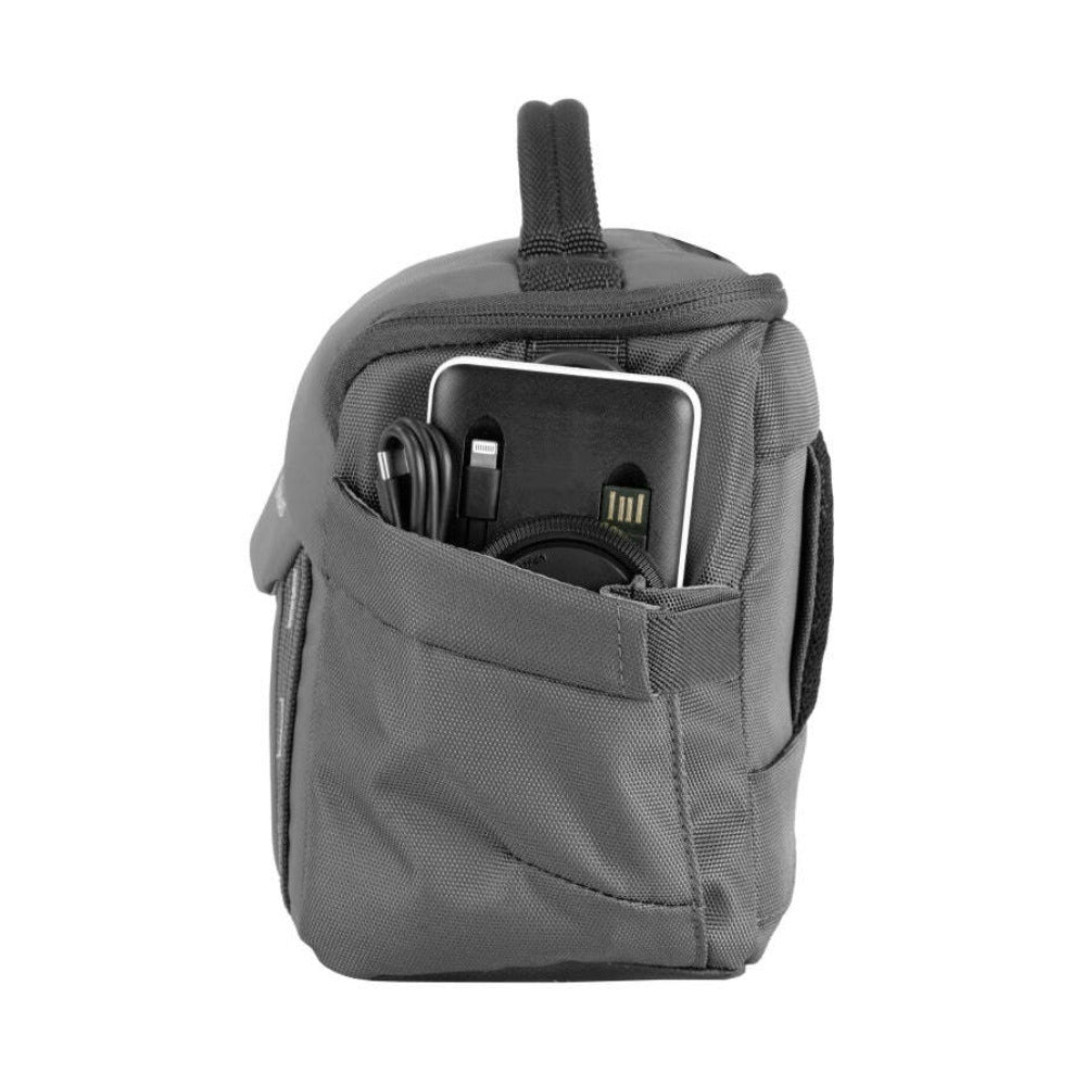 Vanguard VEO Adaptor 24M Camera Shoulder Bag, Water Resistant Material with Waterproof Zipper (Gray)