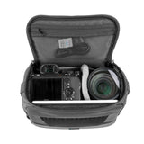 Vanguard VEO Adaptor 24M Camera Shoulder Bag, Water Resistant Material with Waterproof Zipper (Gray)