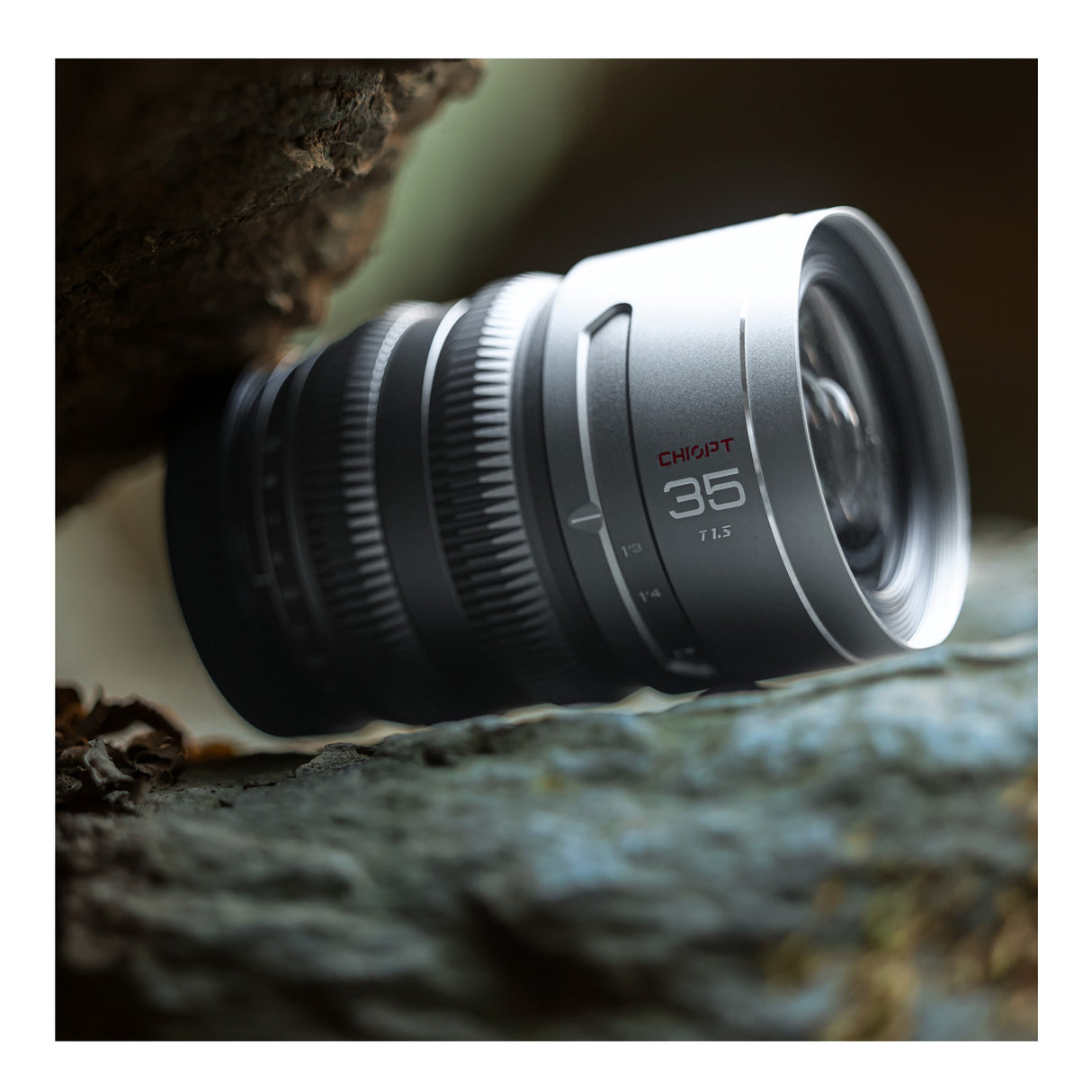 CHIOPT AURA 35mm T1.5 Cinema Lens (Sony E) Full-Frame with Superfast Aperture and Low Distortion